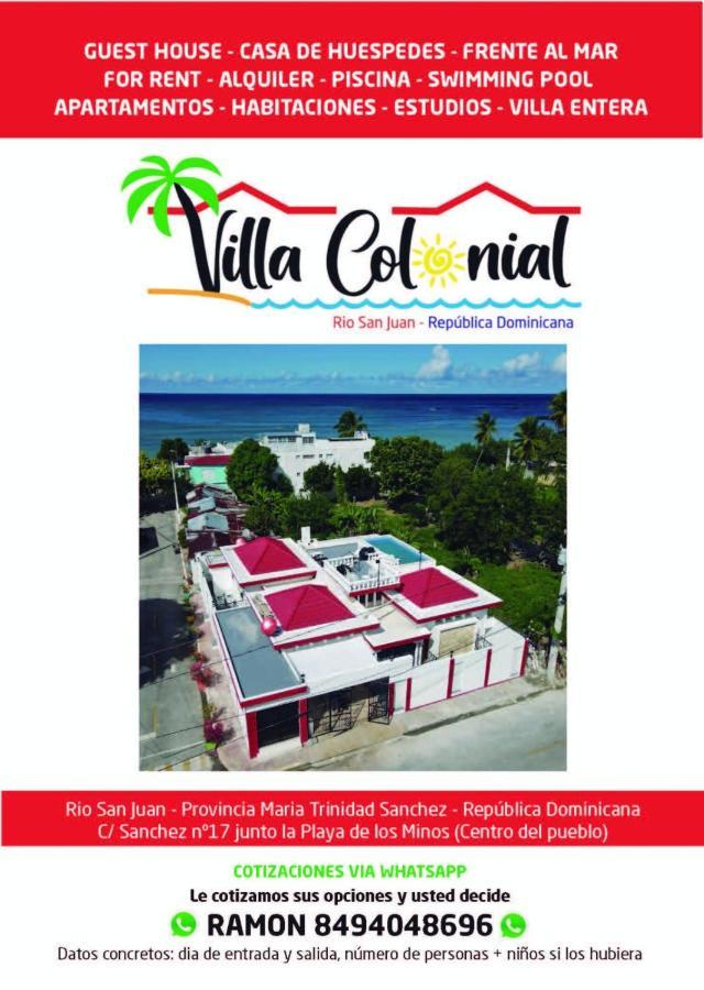 Vilaa Colonial Suite N 7, Basic Exterior Rio San Juan Ngoại thất bức ảnh